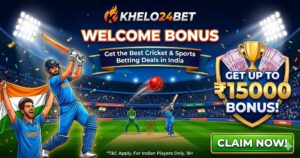 Khelo24Bet Welcome Bonus – Get the Best Cricket & Sports Betting Deals in India