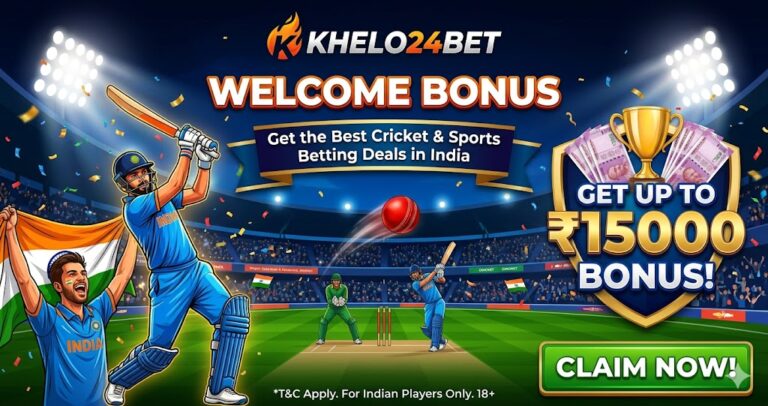 Khelo24Bet Welcome Bonus – Best Cricket & Sports Betting Deals in India